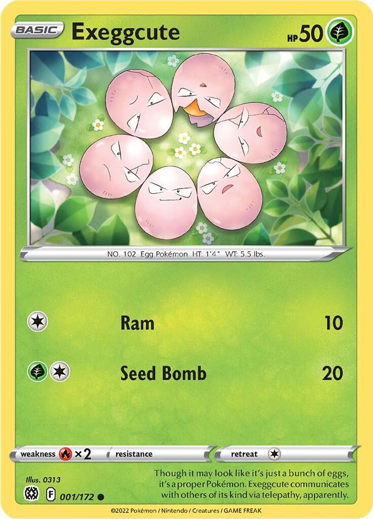 Exeggcute 001/172 brilliant-stars-1