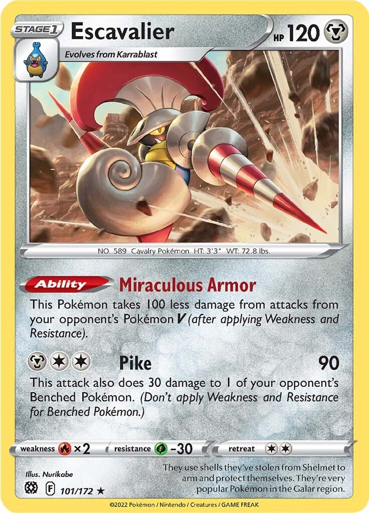 Escavalier 101/172 brilliant-stars-101