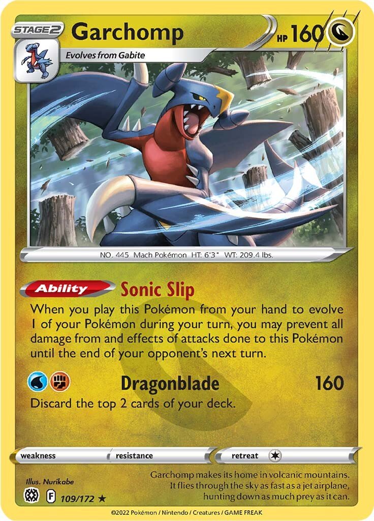 Garchomp 109/172 brilliant-stars-109