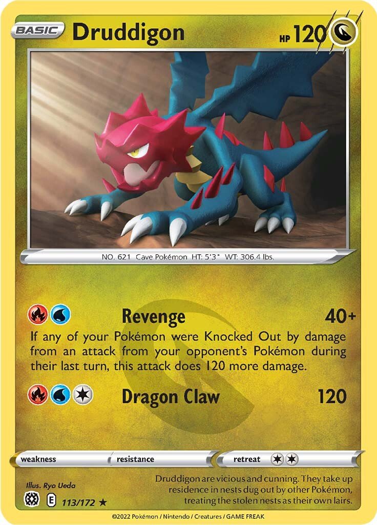 Druddigon 113/172 brilliant-stars-113