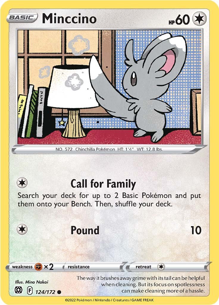 Minccino 124/172 brilliant-stars-124