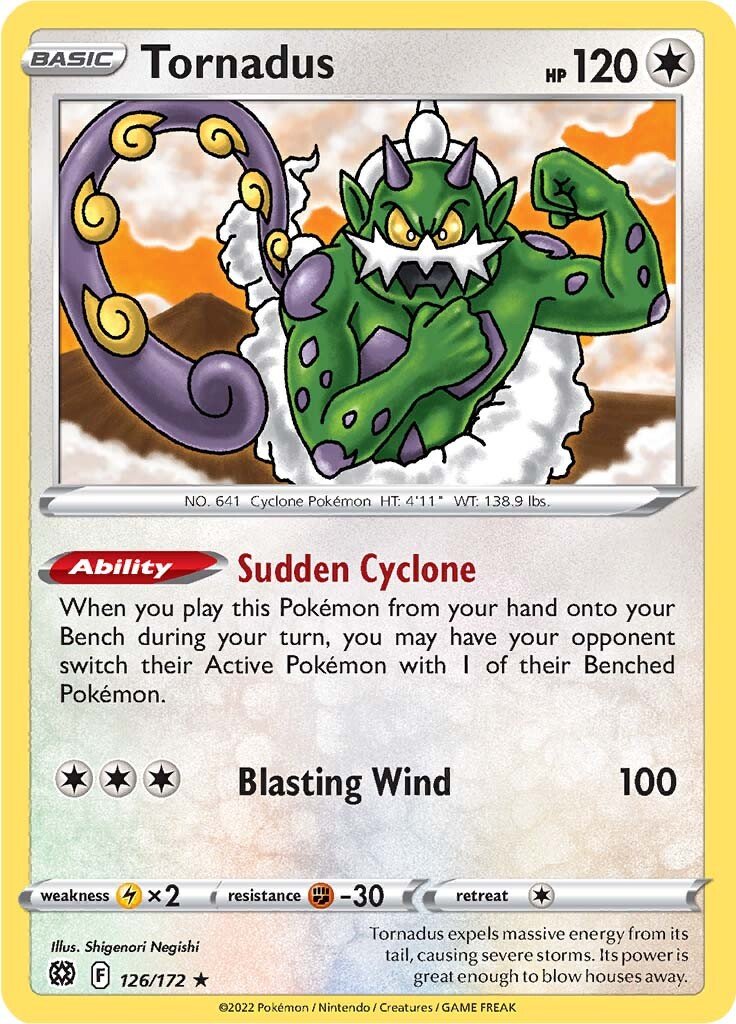 Tornadus 126/172 brilliant-stars-126