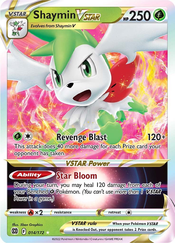 Shaymin VSTAR 014/172 brilliant-stars-14