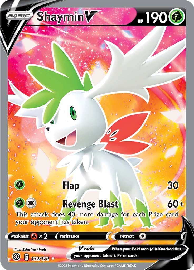 Shaymin V (Full Art) 152/172 brilliant-stars-152