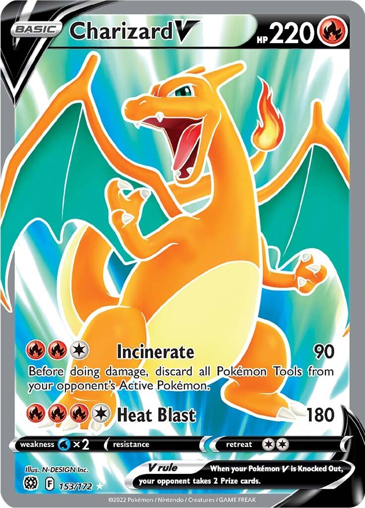 Charizard V (Full Art) 153/172 brilliant-stars-153
