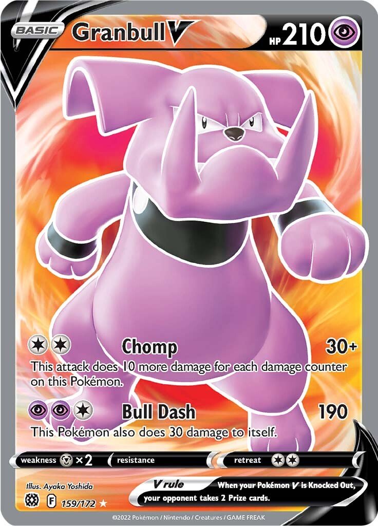 Granbull V (Full Art) 159/172 brilliant-stars-159