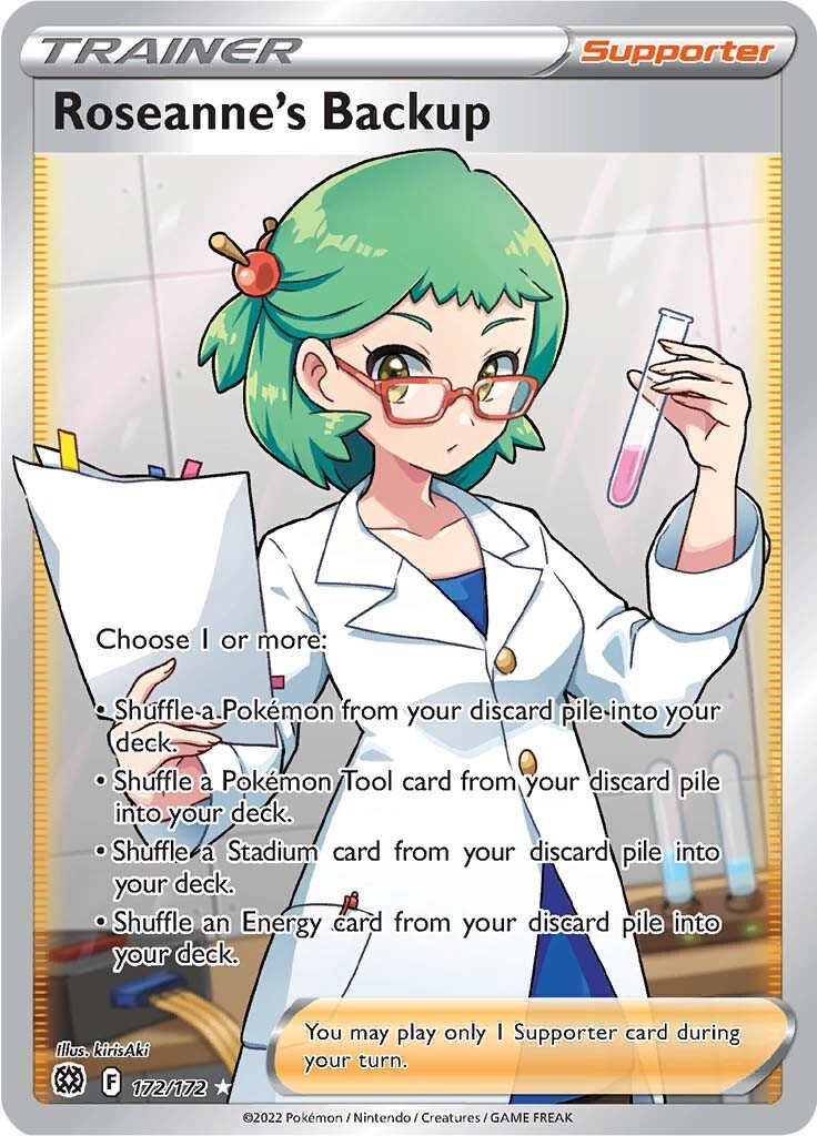 Roseanne's Backup (Full Art) 172/172 brilliant-stars-172