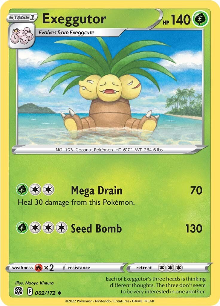 Exeggutor 002/172 brilliant-stars-2