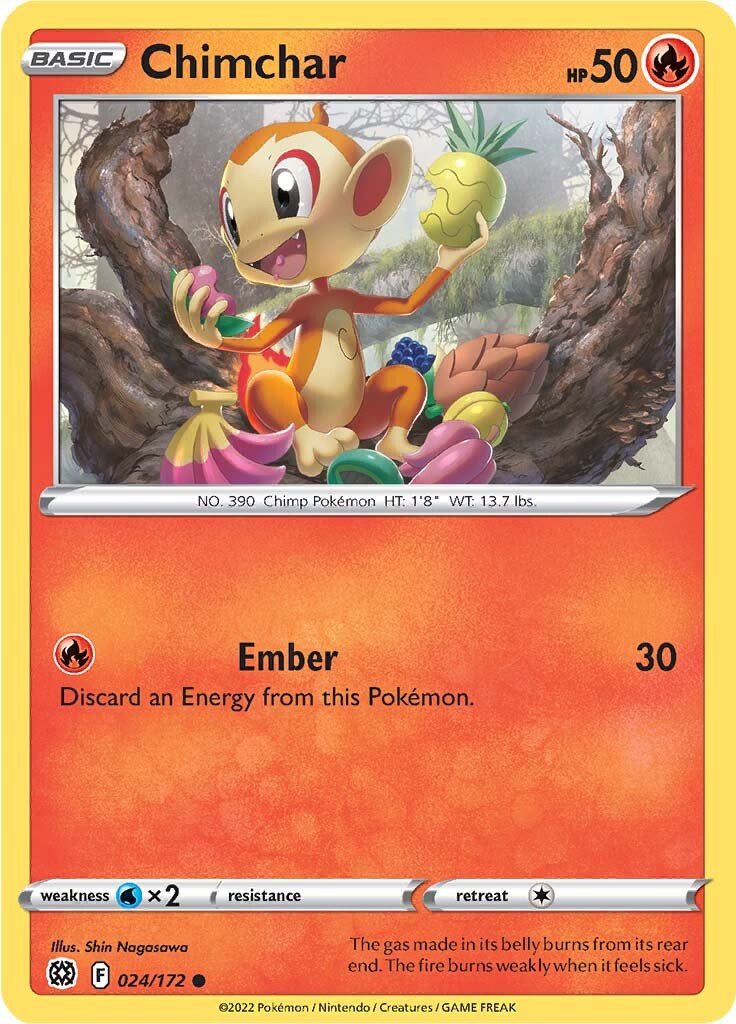 Chimchar 024/172 brilliant-stars-24