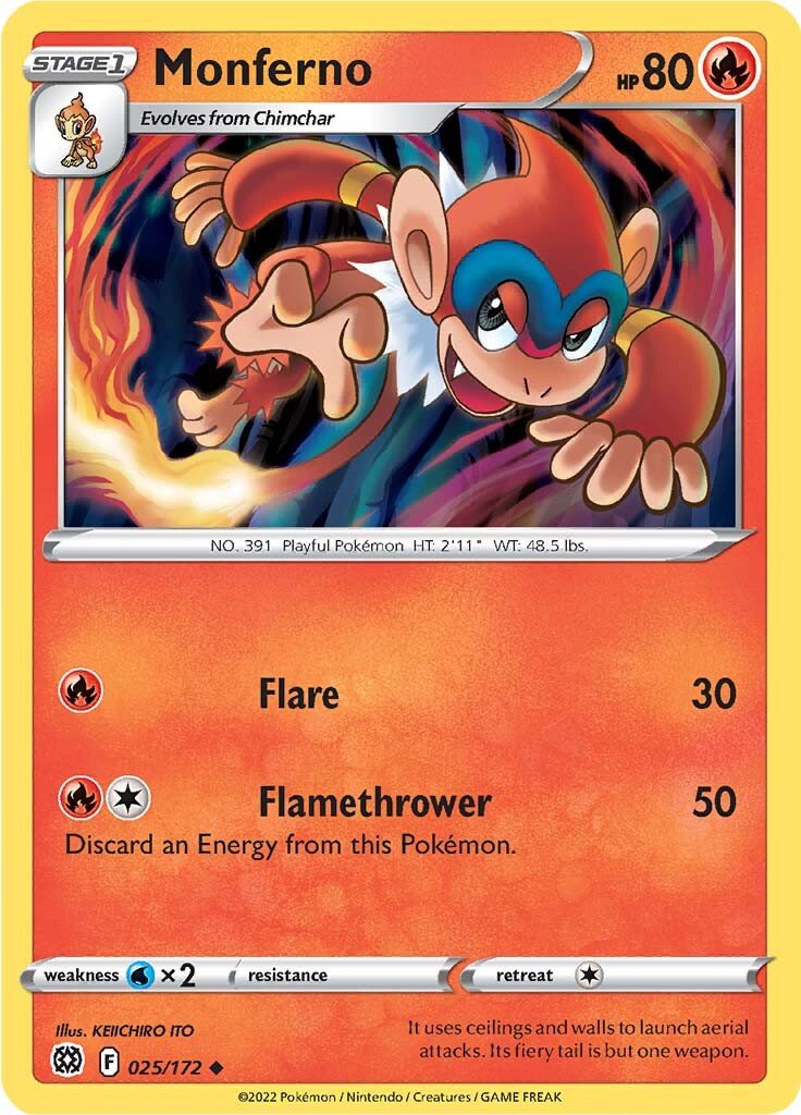 Monferno 025/172 brilliant-stars-25