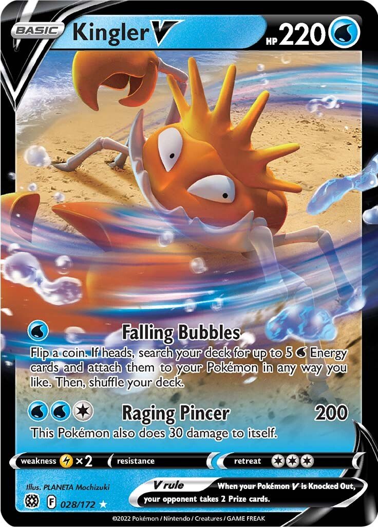 Kingler V 028/172 brilliant-stars-28