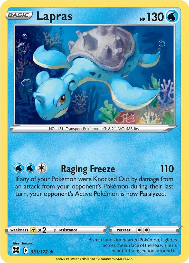 Lapras 031/172 brilliant-stars-31