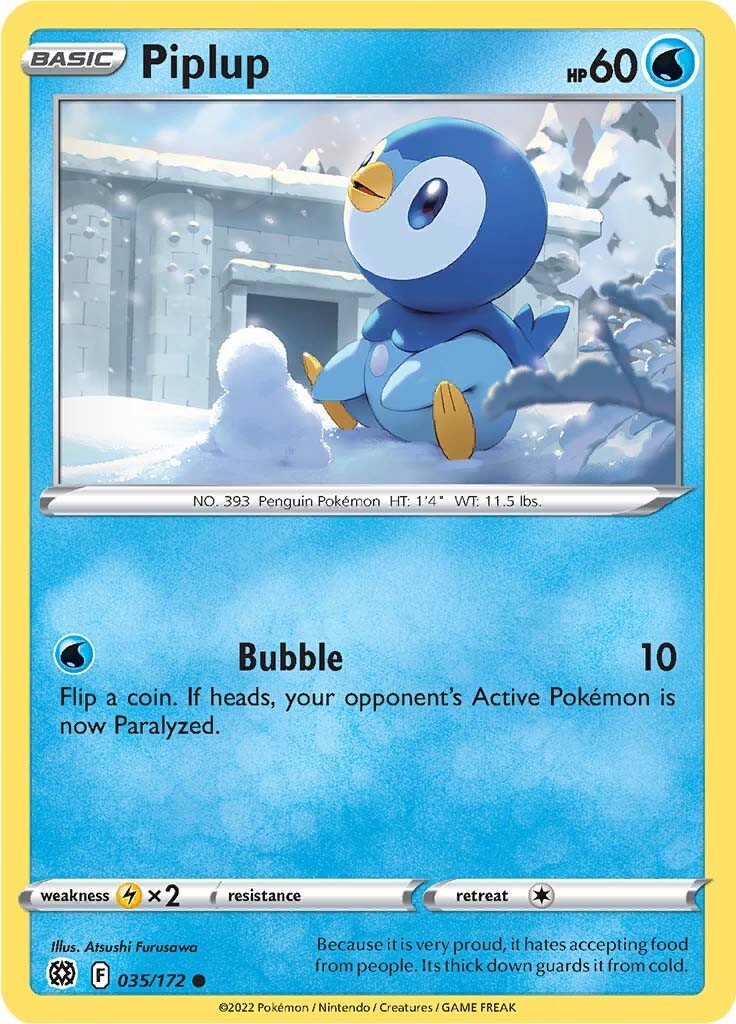 Piplup 035/172 brilliant-stars-35