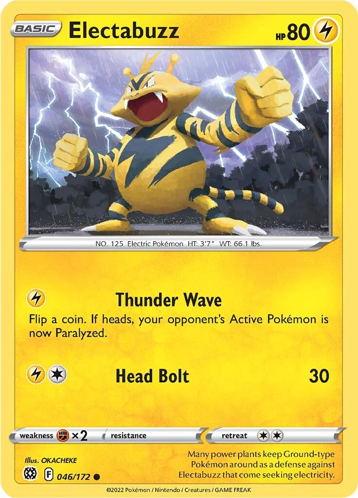 Electabuzz 046/172 brilliant-stars-46