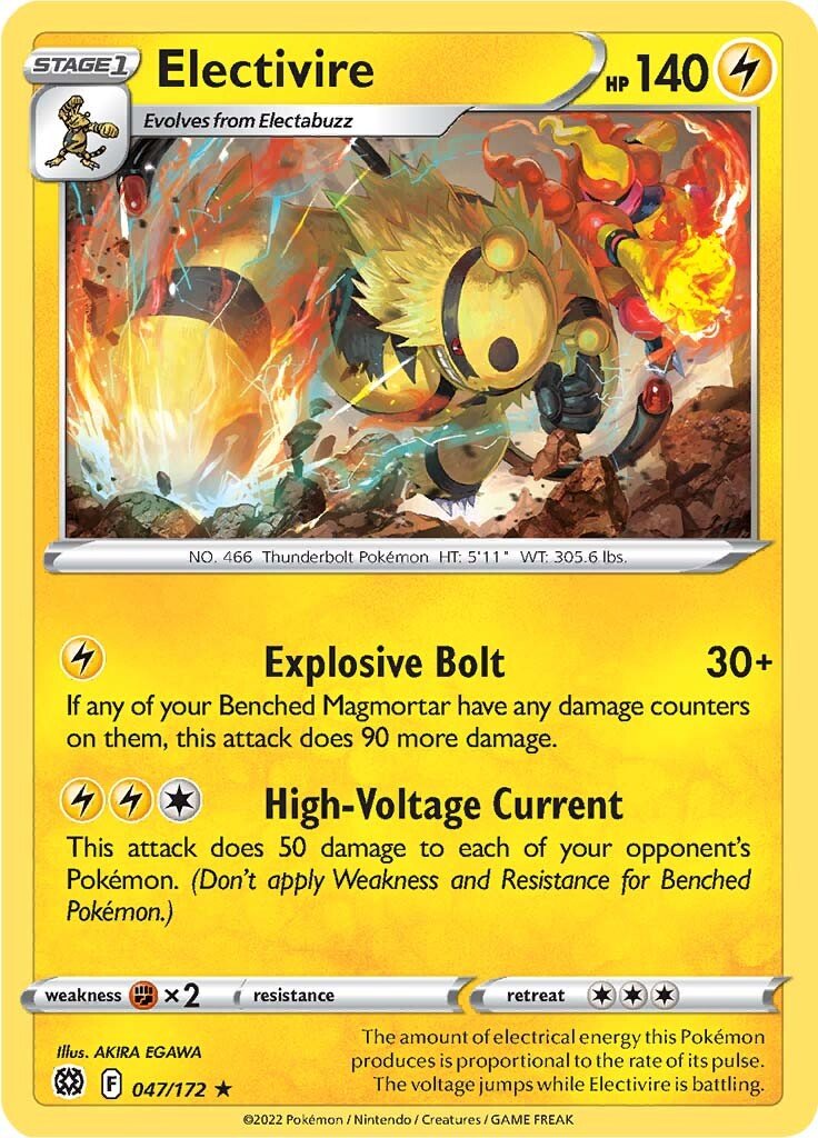 Electivire 047/172 brilliant-stars-47