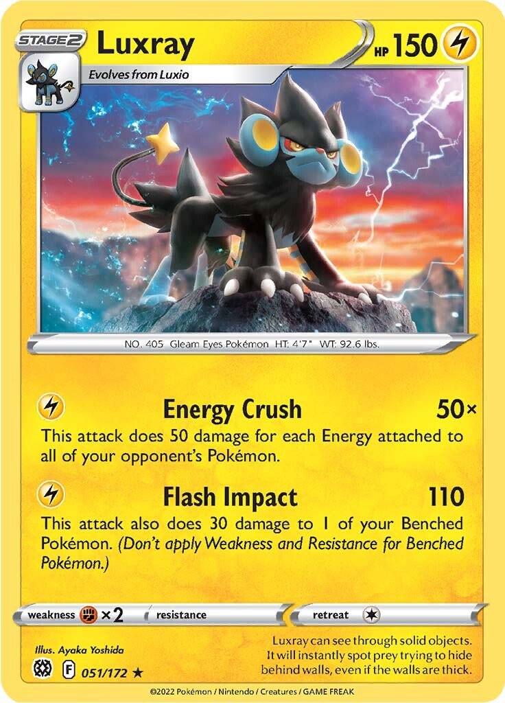 Luxray 051/172 brilliant-stars-51