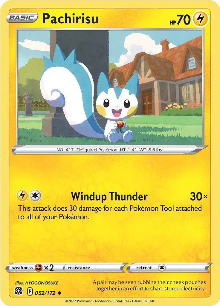 Pachirisu 052/172 brilliant-stars-52