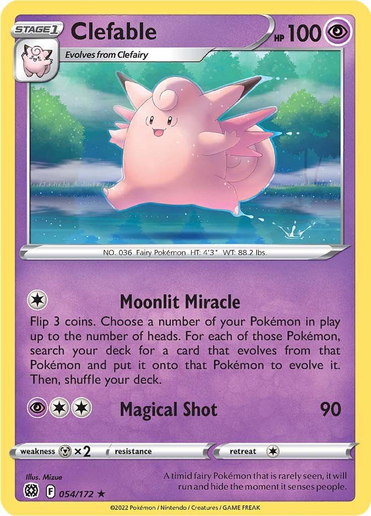 Clefable 054/172 brilliant-stars-54