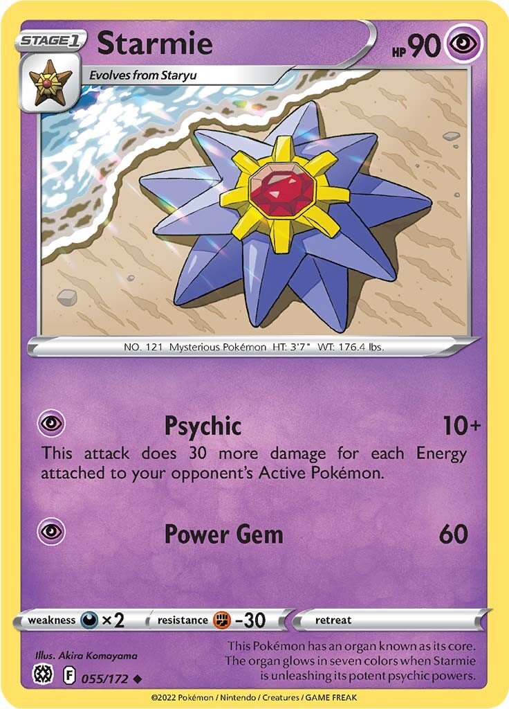 Starmie 055/172 brilliant-stars-55
