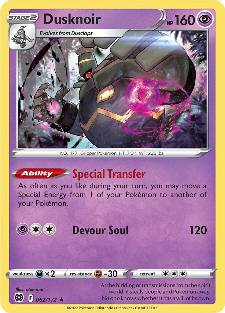 Dusknoir 062/172 brilliant-stars-62