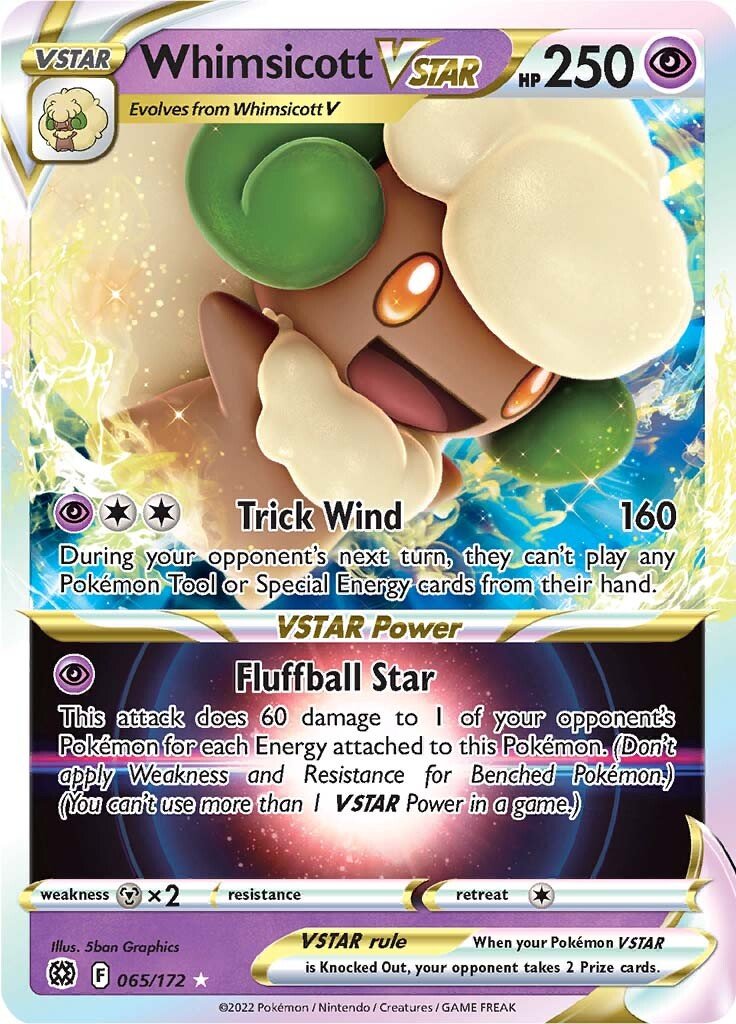 Whimsicott VSTAR 065/172 brilliant-stars-65