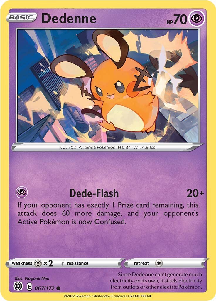 Dedenne 067/172 brilliant-stars-67