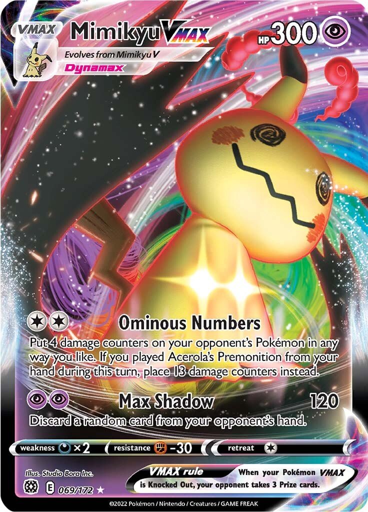 Mimikyu VMAX 069/172 brilliant-stars-69