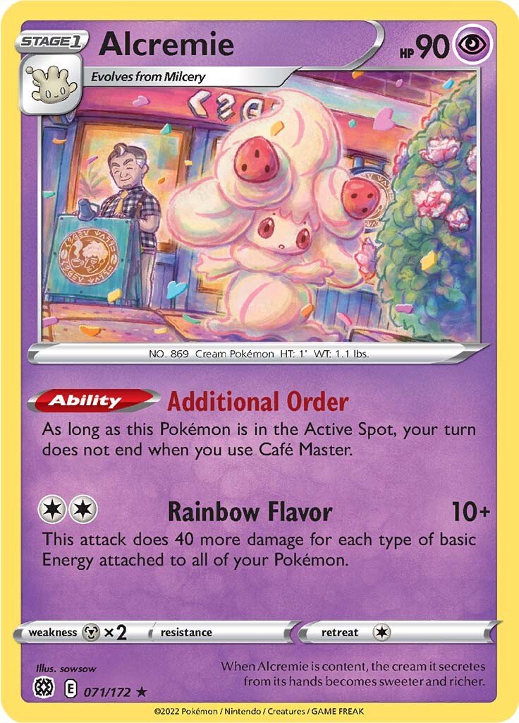 Alcremie 071/172 brilliant-stars-71