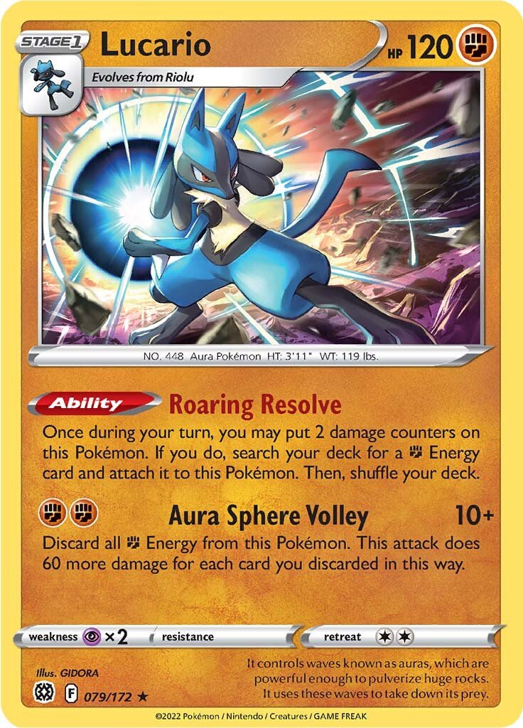 Lucario 079/172 brilliant-stars-79