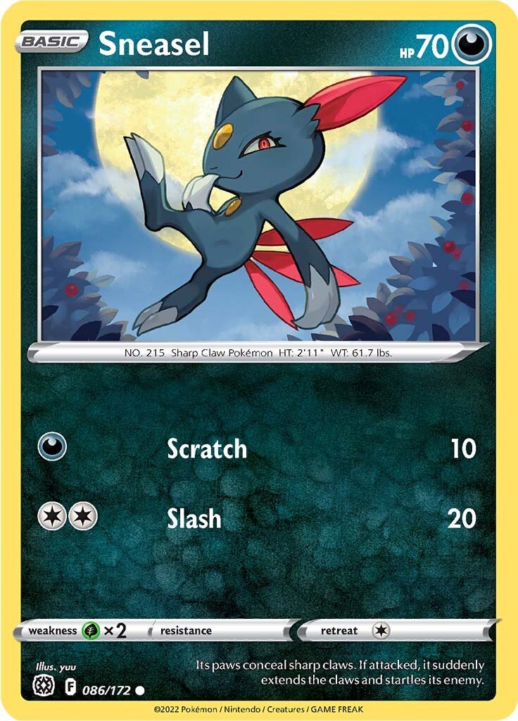 Sneasel 086/172 brilliant-stars-86