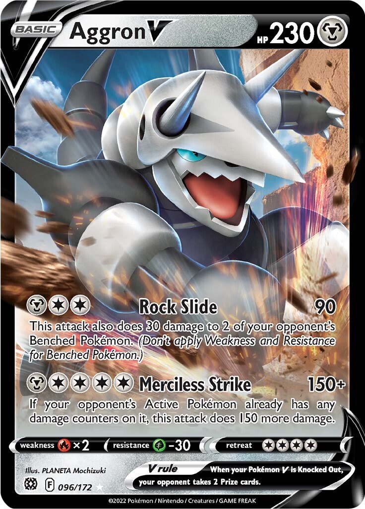 Aggron V 096/172 brilliant-stars-96