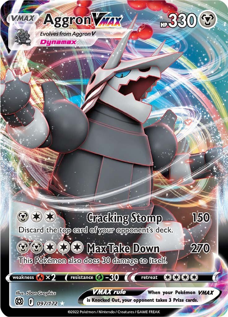 Aggron VMAX 097/172 brilliant-stars-97