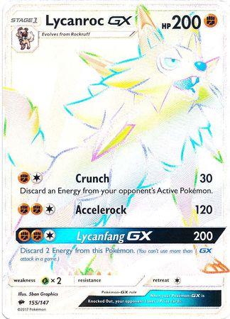 Lycanroc GX (Secret) 155 /147