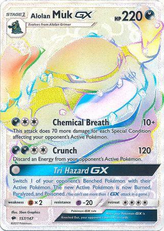 Alolan Muk GX (Secret) 157 /147