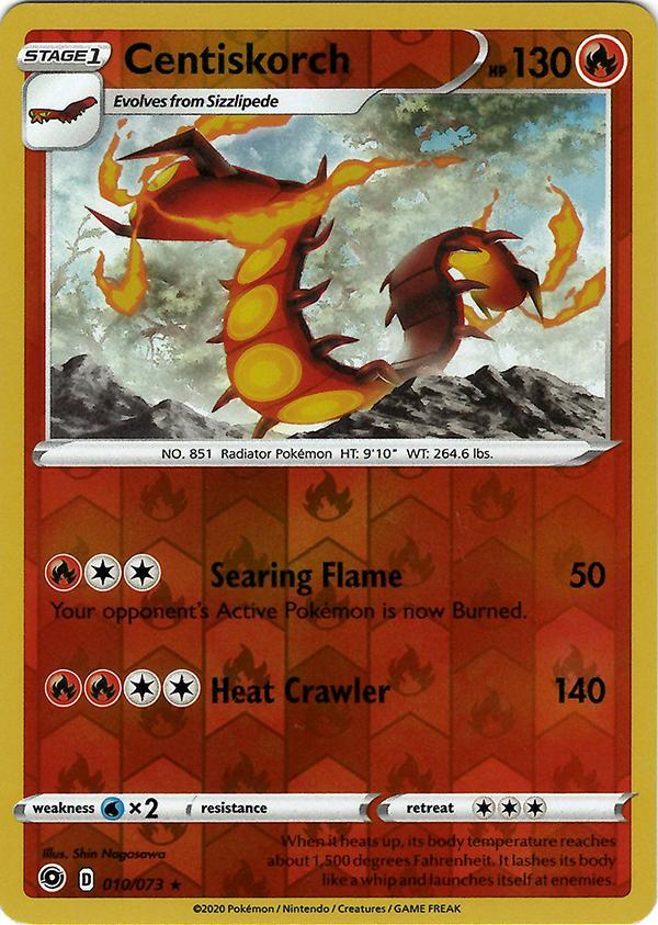 Centiskorch 10 / 73 Reverse Holo champions-path-rh-7