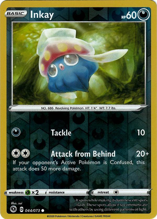 Inkay 44 / 73 Reverse Holo champions-path-rh-31