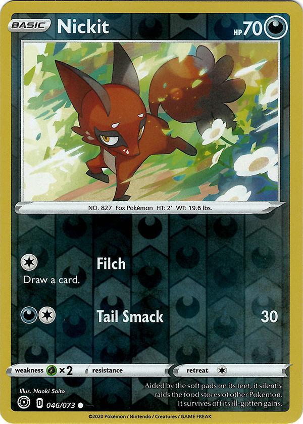 Nickit 46 / 73 Reverse Holo champions-path-rh-33