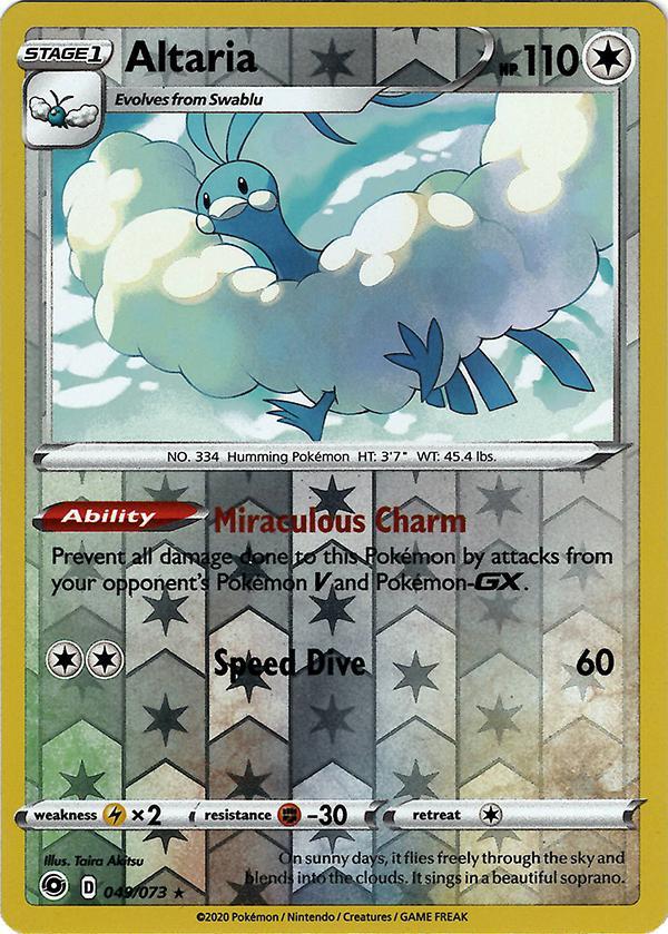 Altaria 49 / 73 Reverse Holo champions-path-rh-36