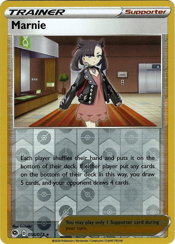 Marnie 56 / 73 Reverse Holo champions-path-rh-43