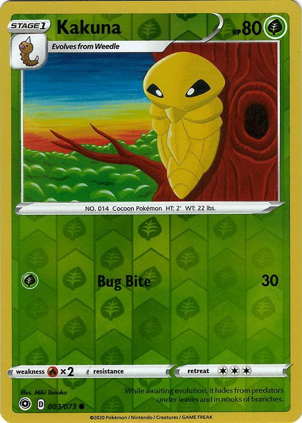 Kakuna 3 / 73 Reverse Holo champions-path-rh-2