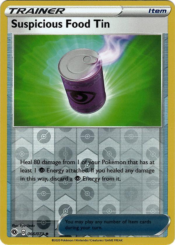 Suspicious Food Tin 66 / 73 Reverse Holo champions-path-rh-53
