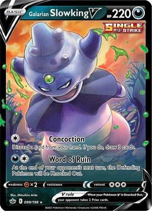 Galarian Slowking V 099/198 chilling-reign-99
