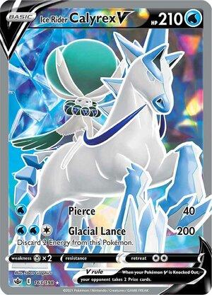 Ice Rider Calyrex V (Full Art) 163/198