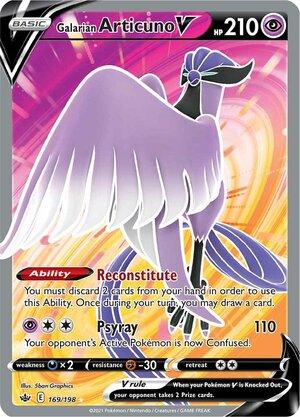 Galarian Articuno V (Full Art) 169/198