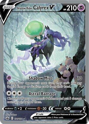 Shadow Rider Calyrex V (Alternate Full Art) 172/198