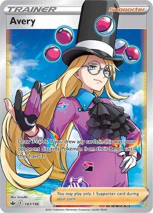 Avery (Full Art) 187/198 chilling-reign-187