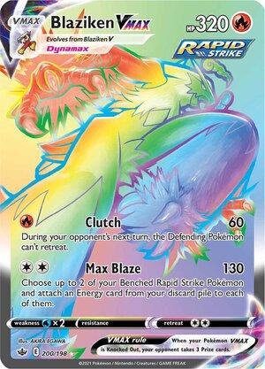 Blaziken VMAX (Secret) 200/198