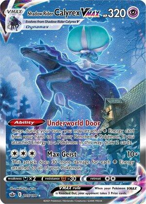 Shadow Rider Calyrex VMAX (Alternate Art Secret) 205/198