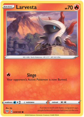 Larvesta 29 /189 darkness-ablaze-29