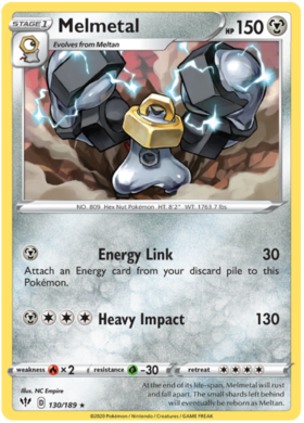 Melmetal 130 /189 darkness-ablaze-130